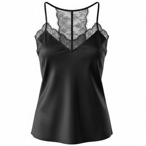 Revamped Black Lace Detail Top
